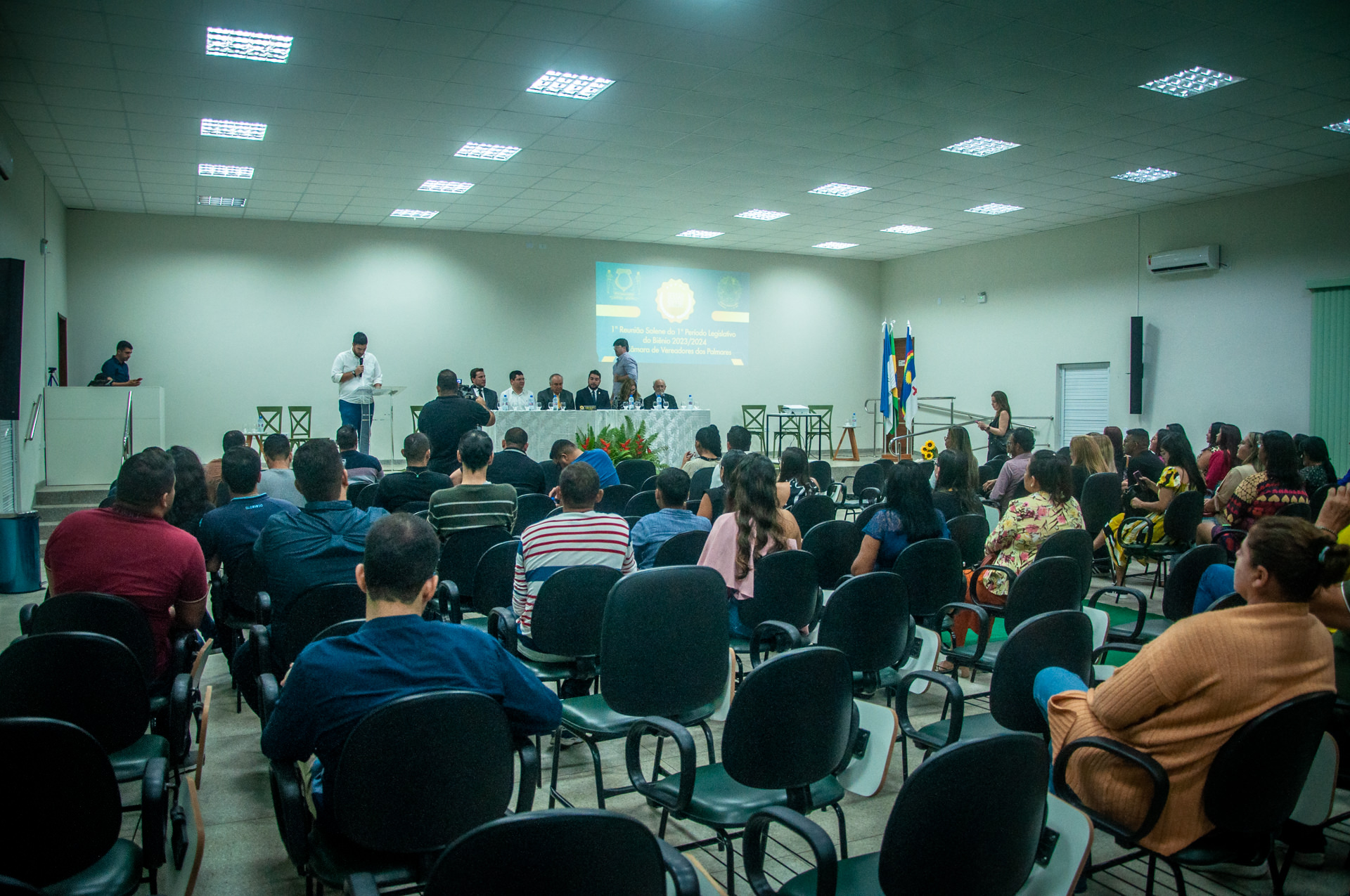 Sessão Solene Câmara de Vereadores dos Palmares - Escola Legislativa