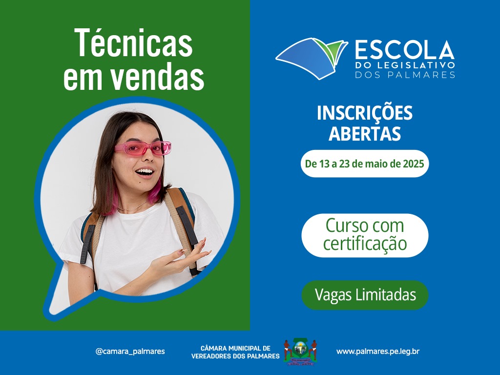Técnicas em vendas – Escola do Legislativo